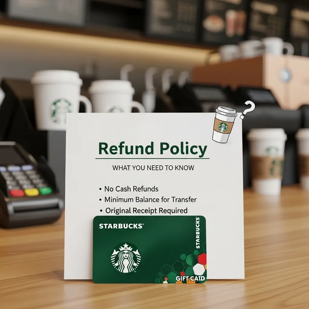 Starbucks Gift Card Refund Policy